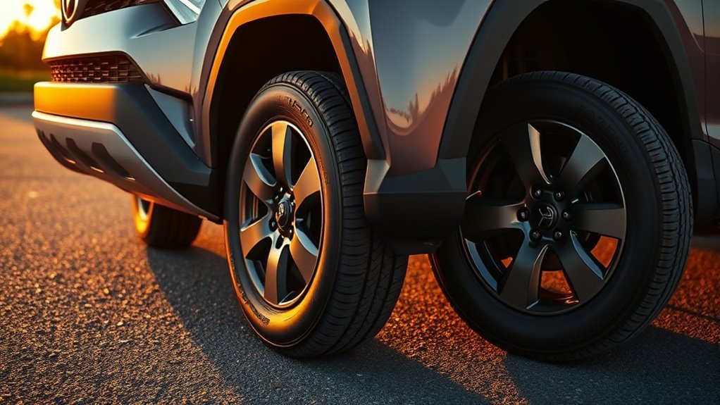 tire width influences aesthetics