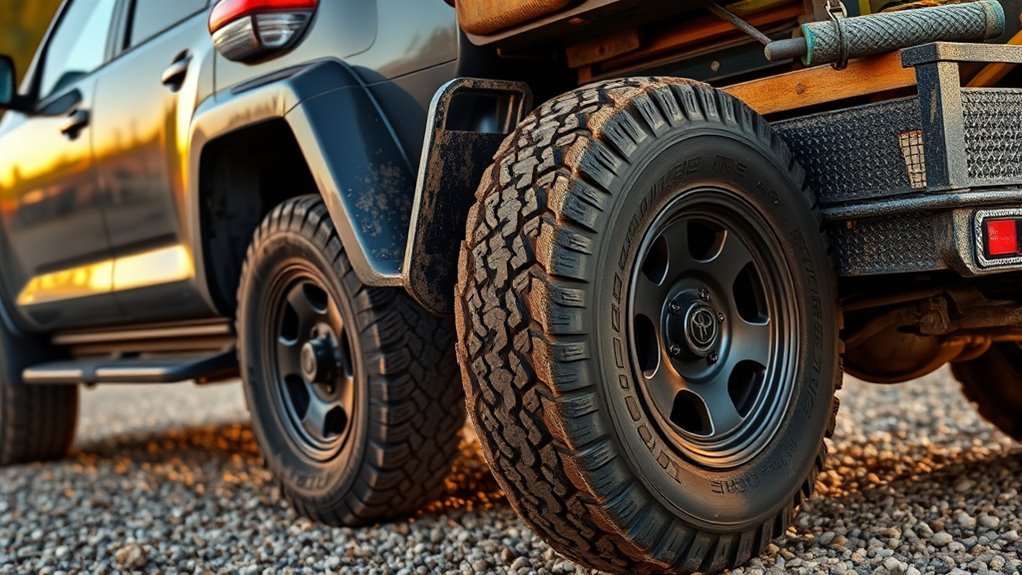 towing reveals alignment issues