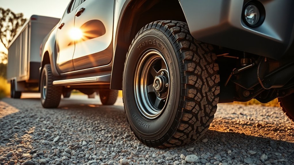 towing tire pressure guidelines