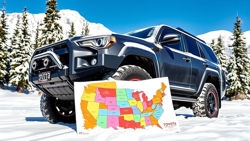 toyota 4runner tire chain regulations