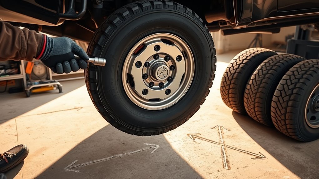 toyota 4runner tire rotation