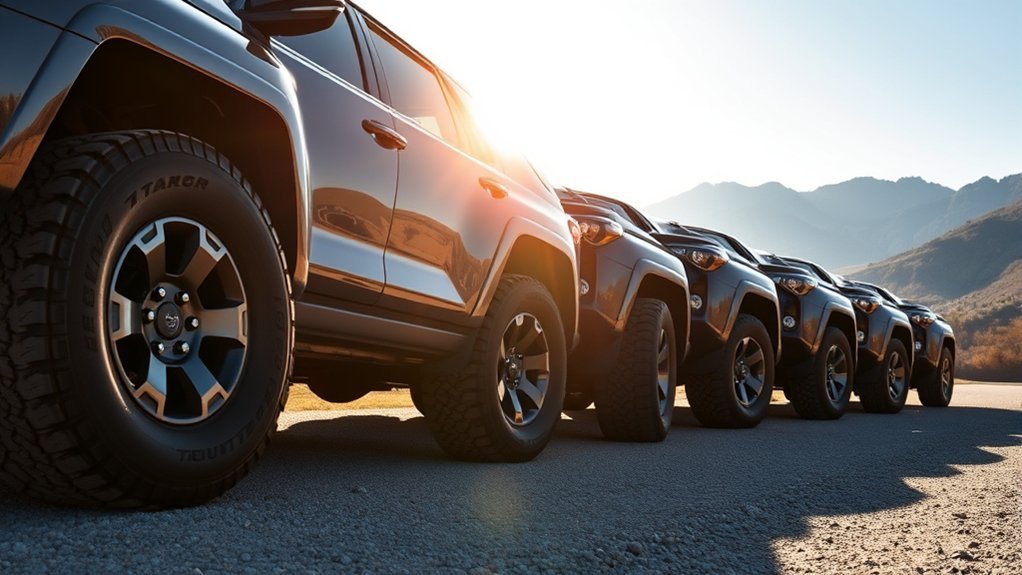 toyota 4runner tire sizes