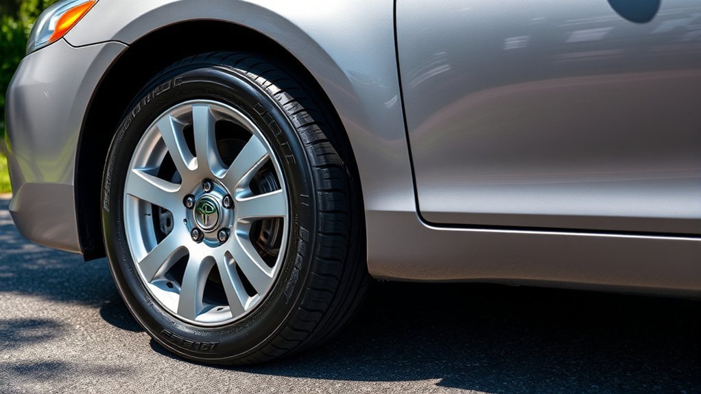 toyota camry 2007 tire specs