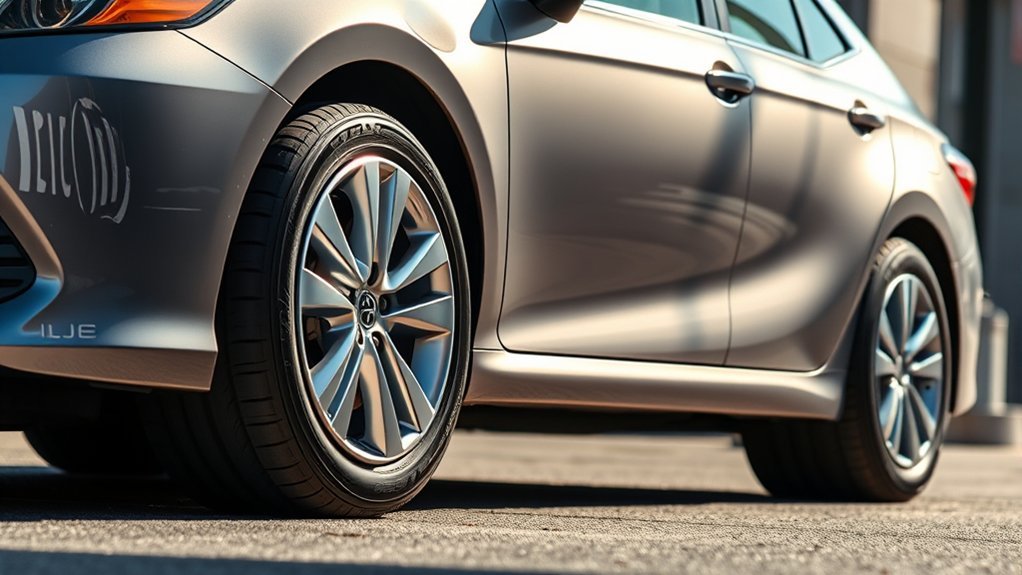 toyota camry hybrid tire sizes