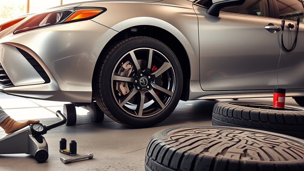 toyota camry tire maintenance guide