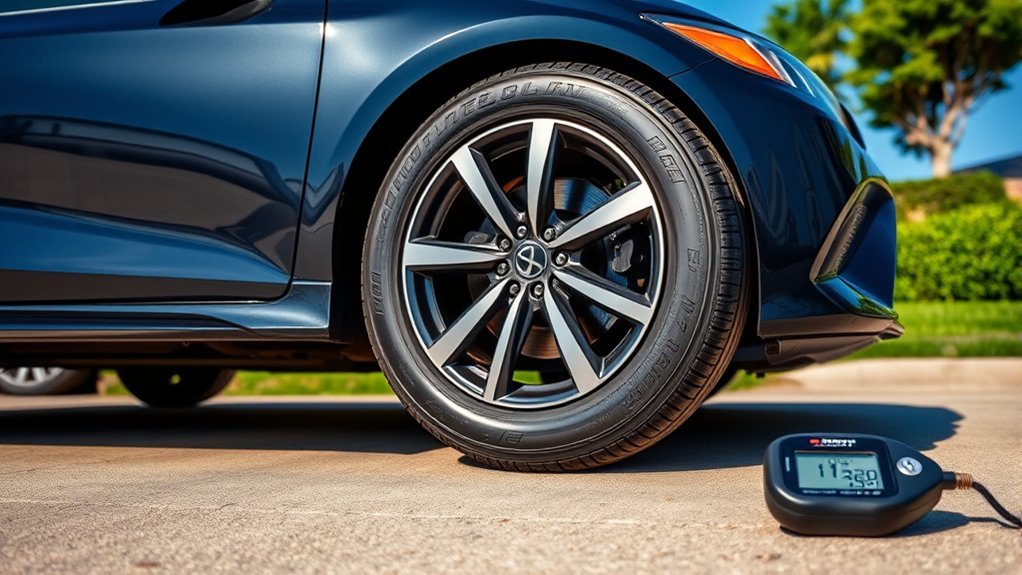 toyota camry tire pressure