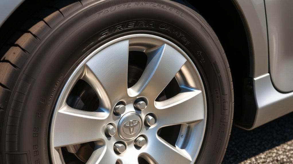 toyota camry tire specifications