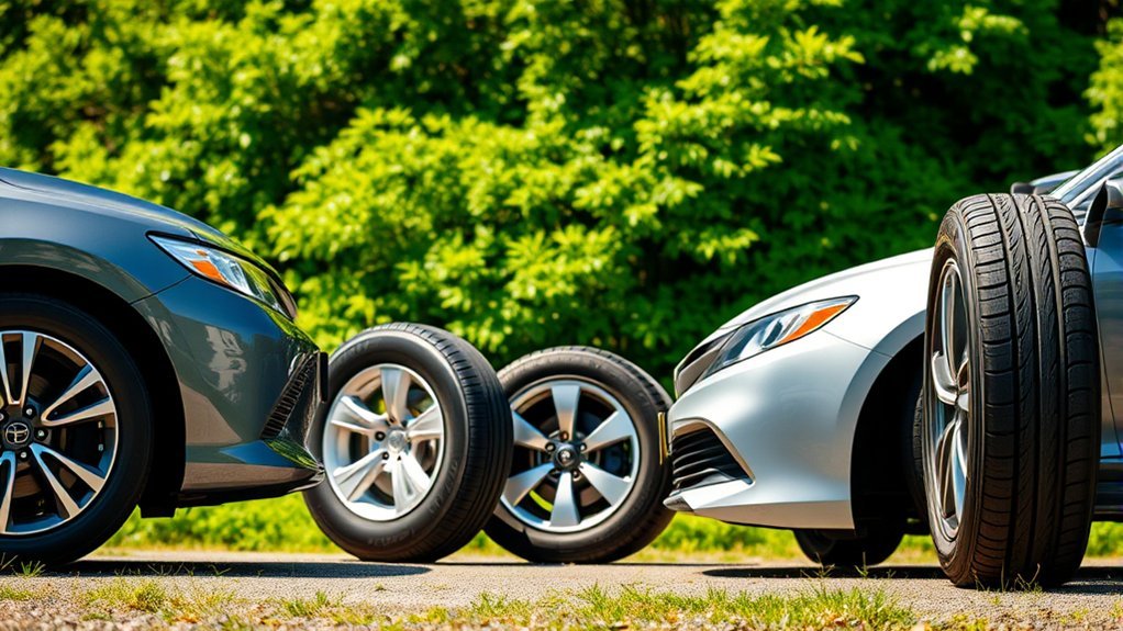 toyota camry v6 tire specifications