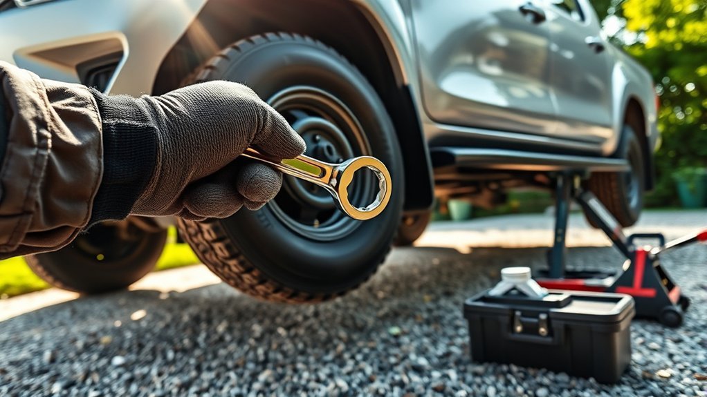 toyota hilux lug nut replacement
