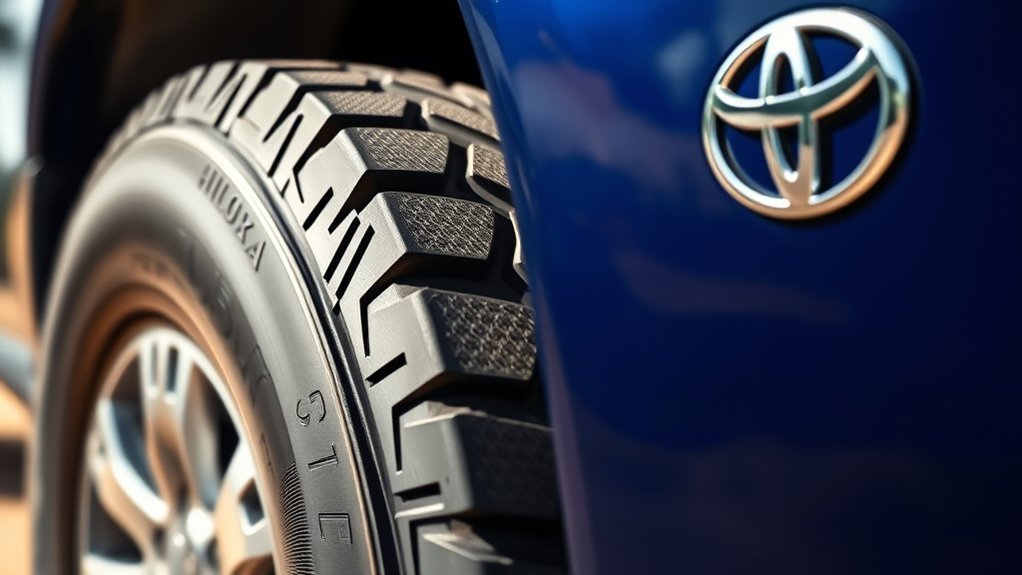 toyota hilux oem tire size