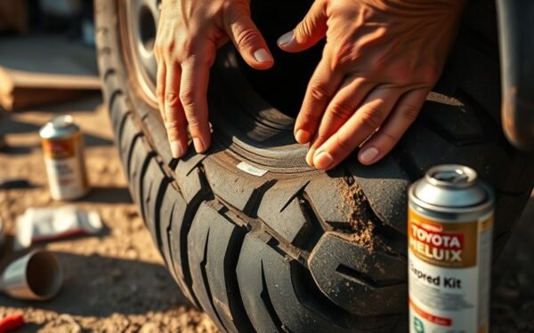 toyota hilux tire repair