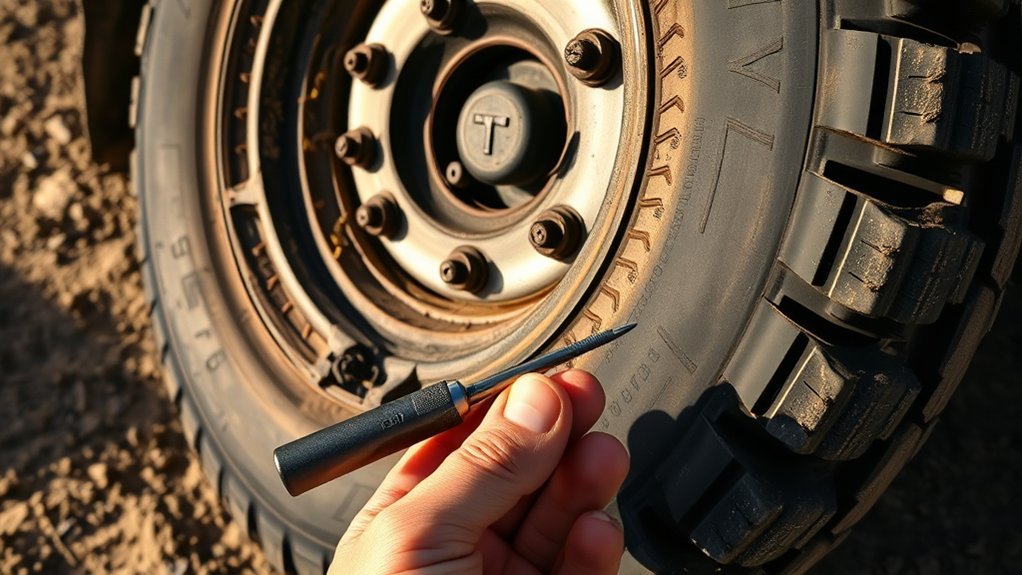 toyota hilux tire repair