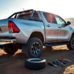 toyota hilux tire repair options