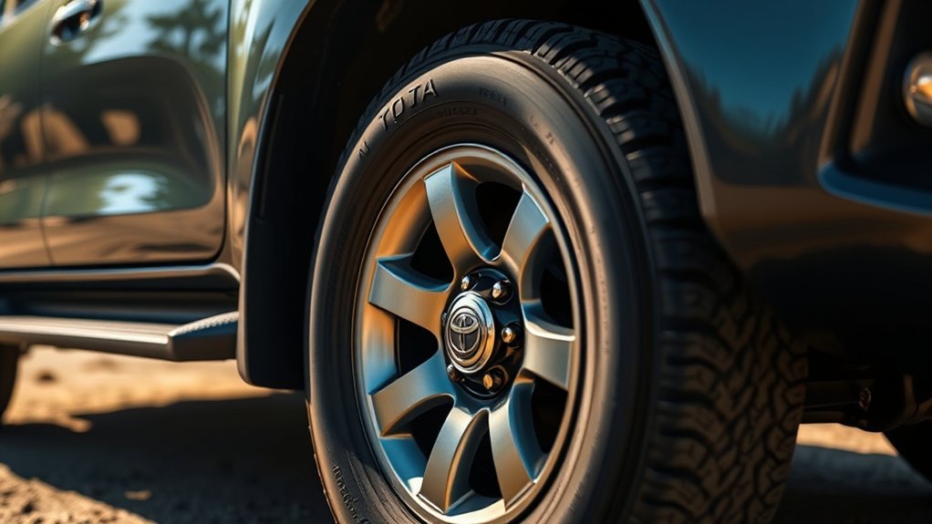 toyota hilux tire specifications