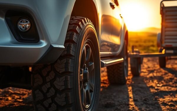 toyota hilux towing tires
