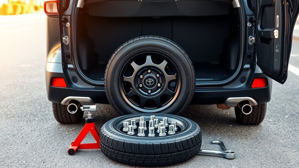 toyota rav4 spare tire essentials