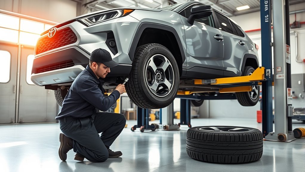 toyota rav4 tire rotation schedule