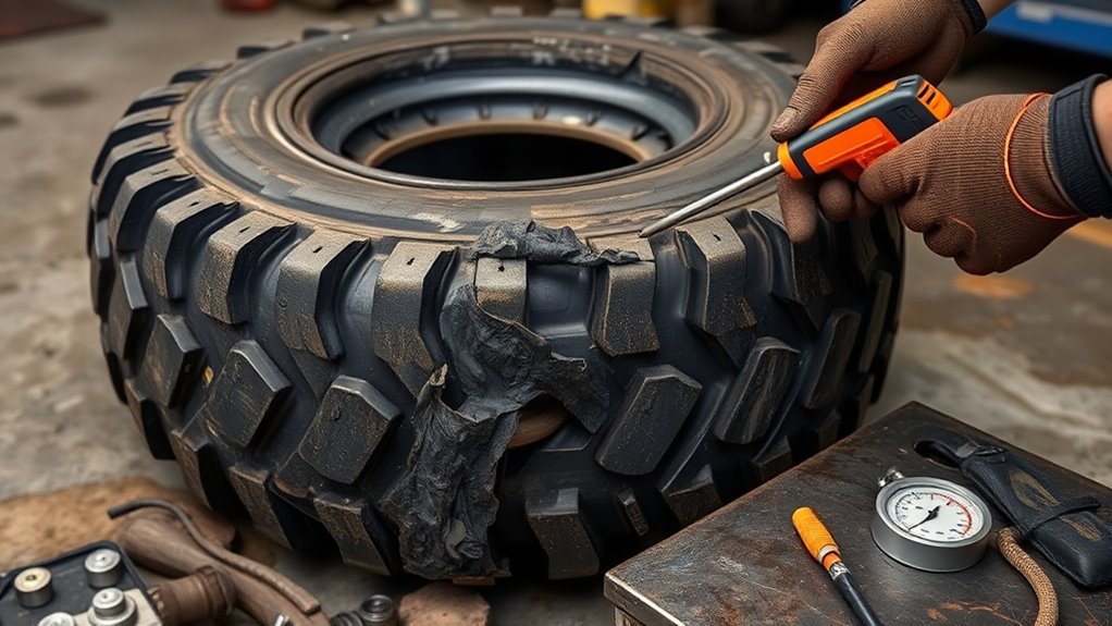 tread depth and temperature