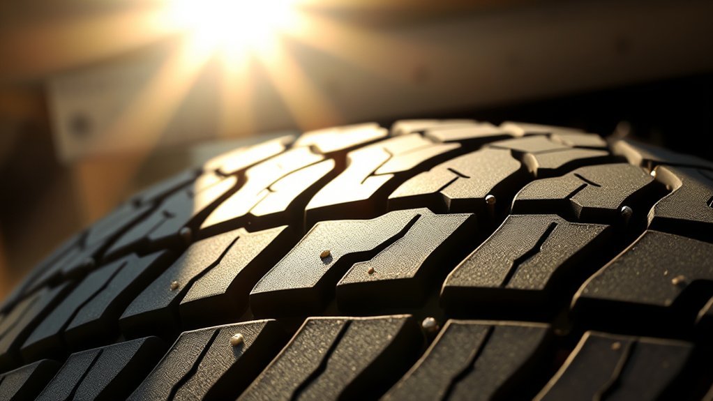 tread depth ensures safety