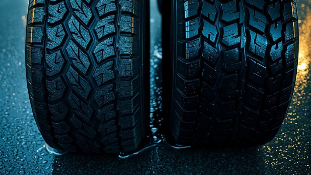 tread patterns enhance wet performance
