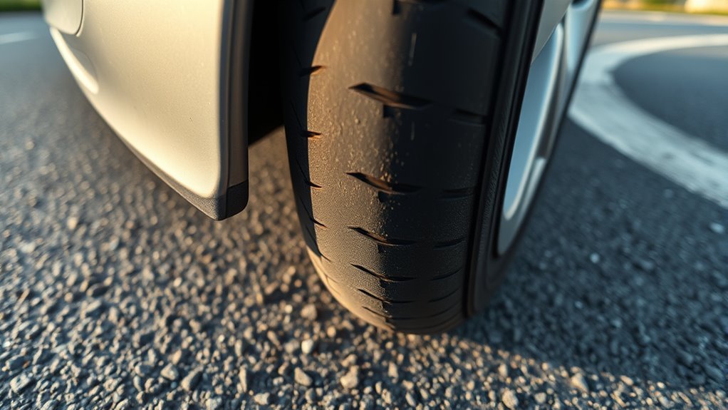 underinflated tire warning signs