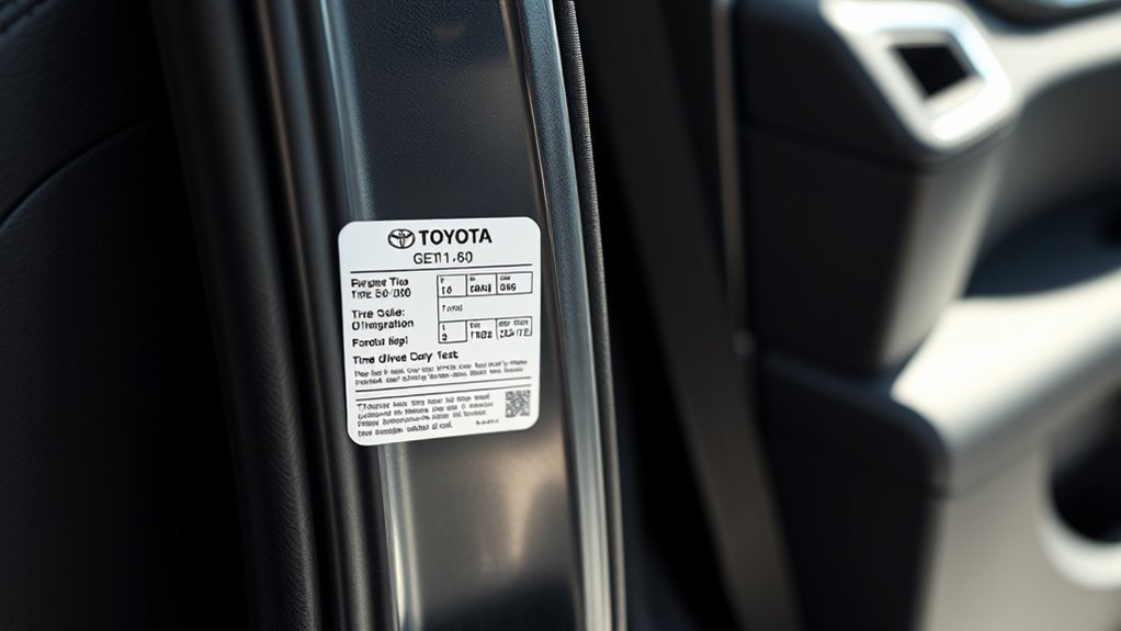 understanding tire sticker information