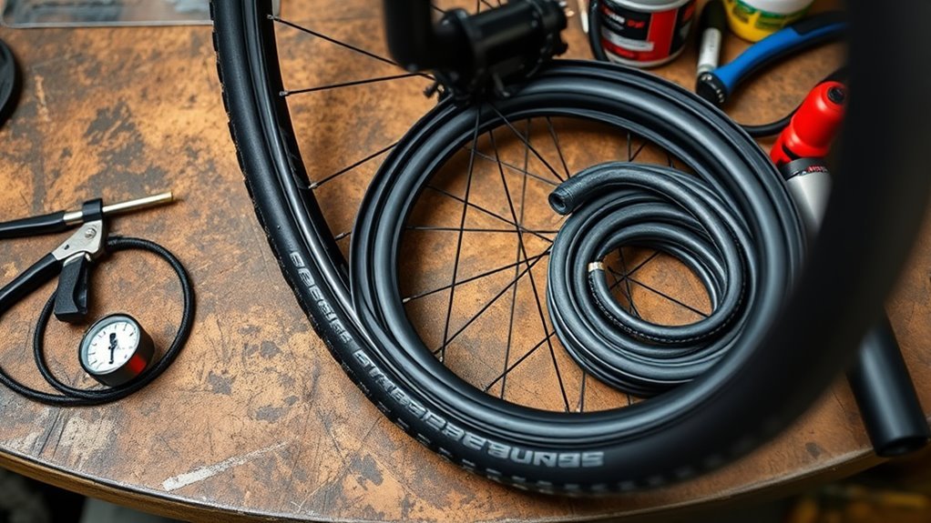 using incorrect tube size