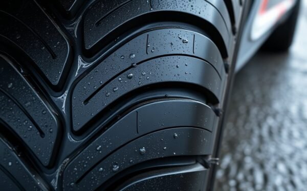 water channeling tire design