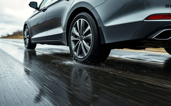 wet road braking performance factors