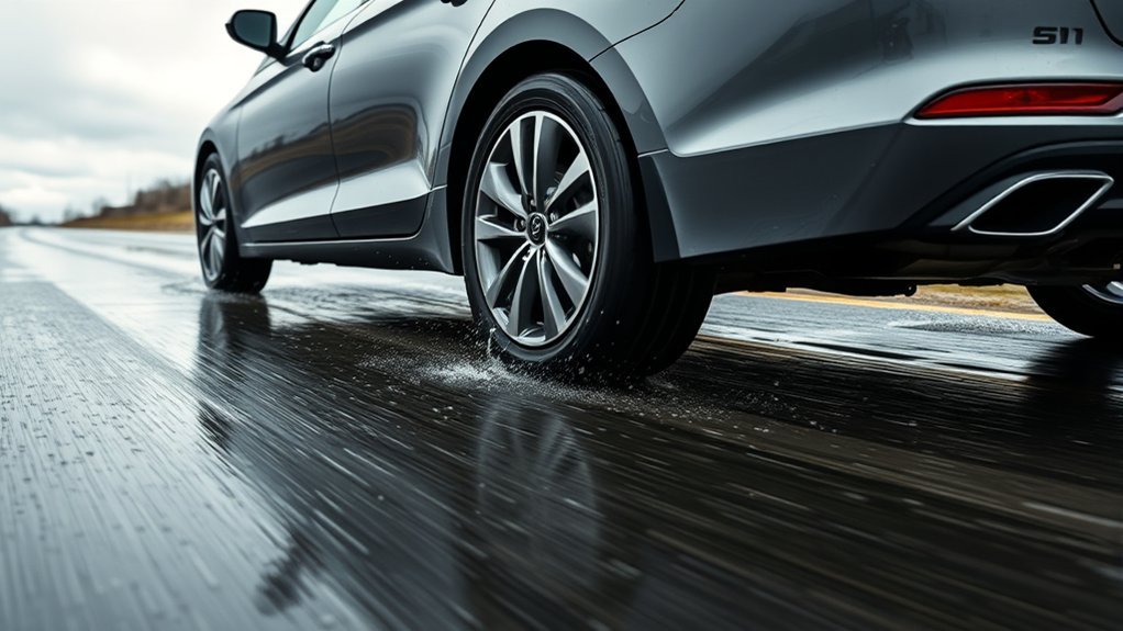 wet road braking performance factors