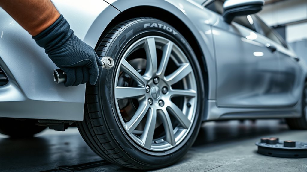 wheel vibration after installation