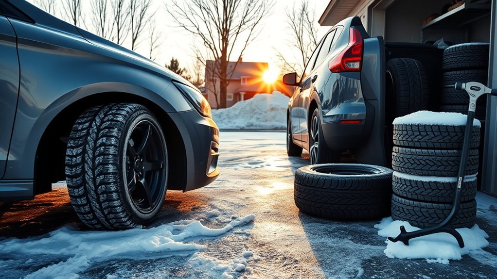 winter tire logistics costs