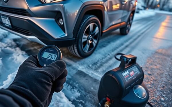 winter tire pressure adjustment