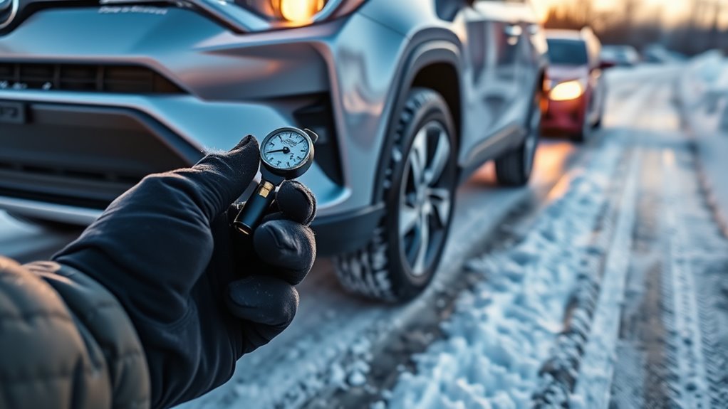 winter tire pressure safety