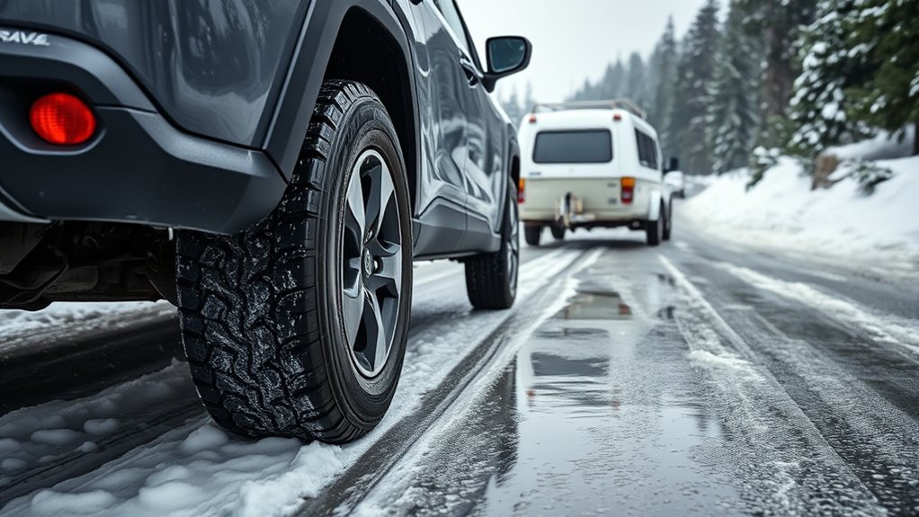 winter towing tire safety