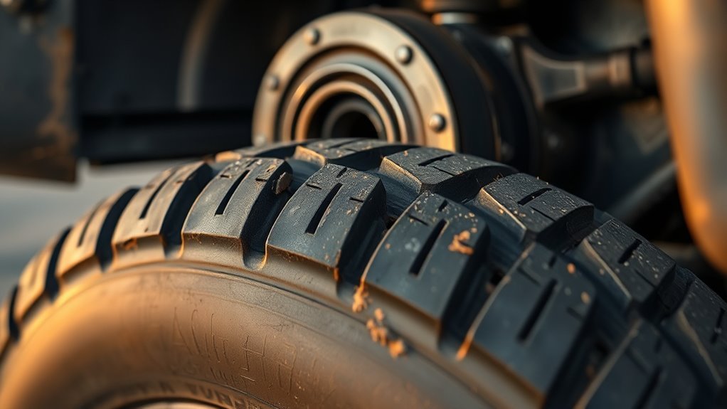 worn bearings uneven tire wear