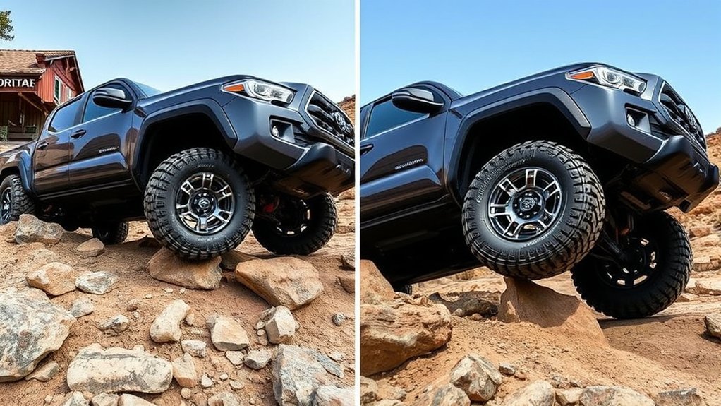 16 inch Toyota Tacoma wheels offer off-road ride comfort