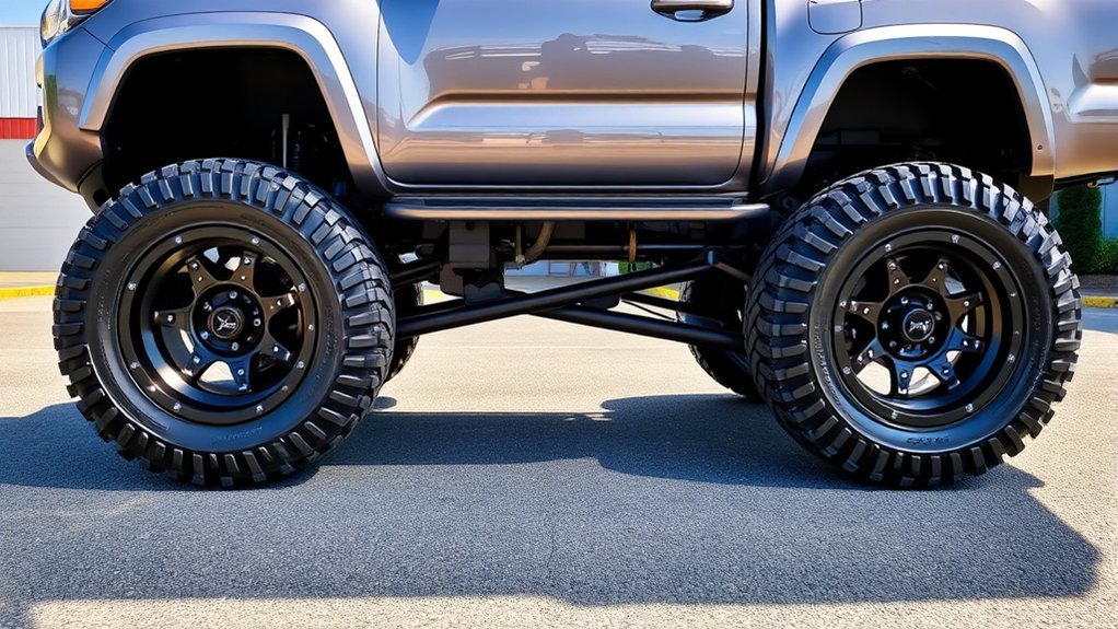 2 inch lift tacoma tires