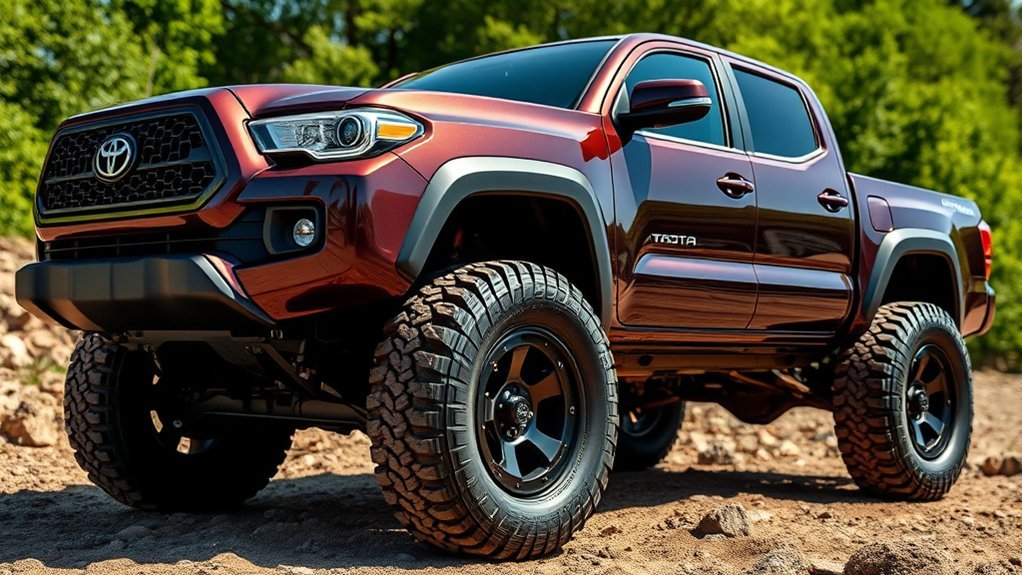 33 inch tires on tacoma
