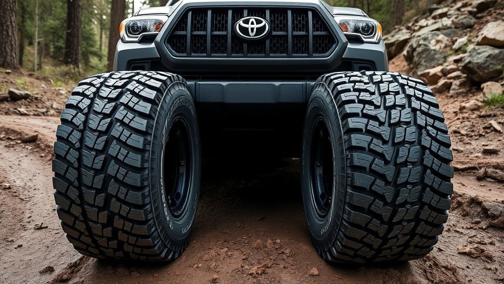 All-terrain vs mud-terrain tires for Toyota Tacoma