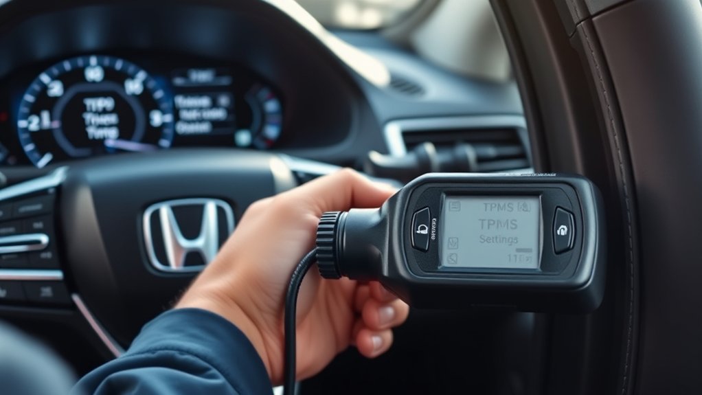 access tpms settings easily