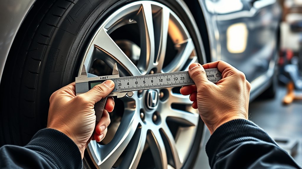 accurate wheel offset measurement