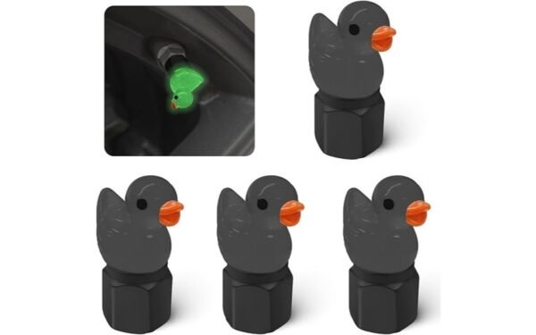 adorable duck valve caps