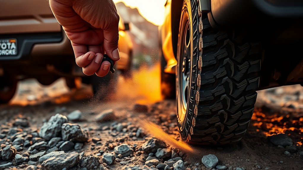 airing down enhances off roading
