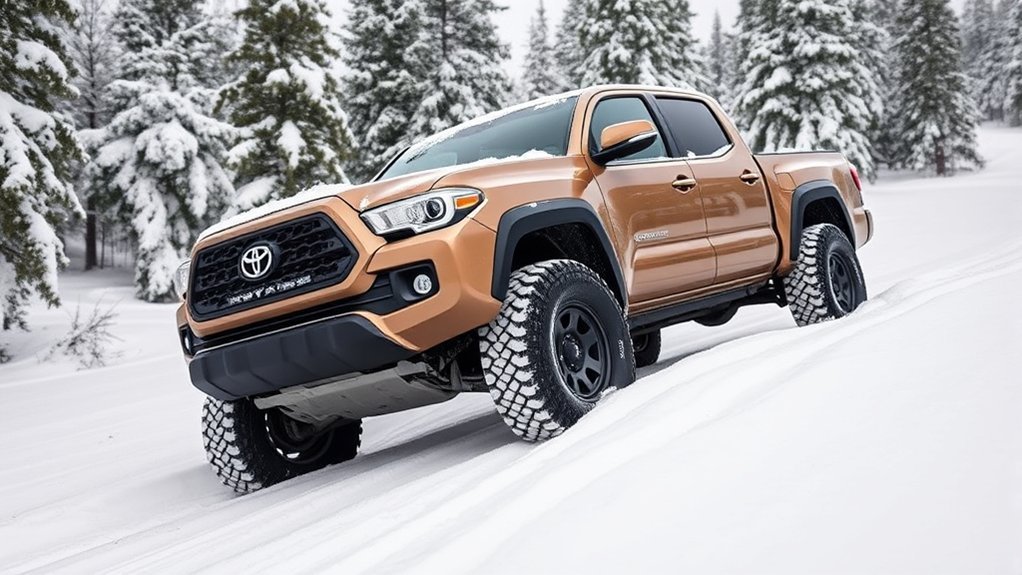 all terrain tires in snow