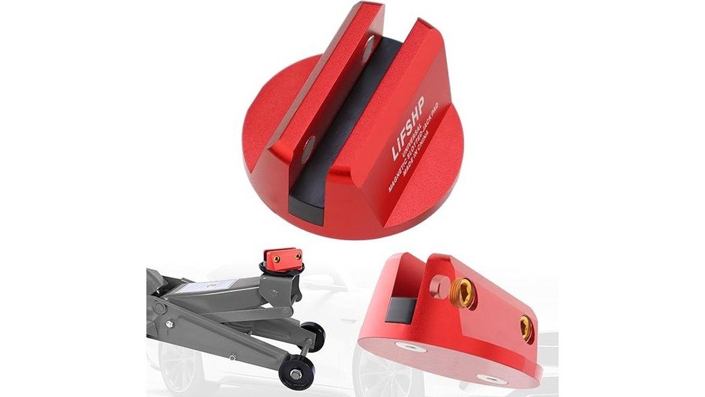 aluminum magnetic jack pad