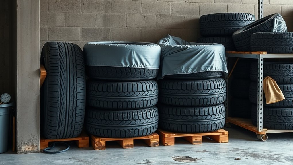 avoid improper tire storage