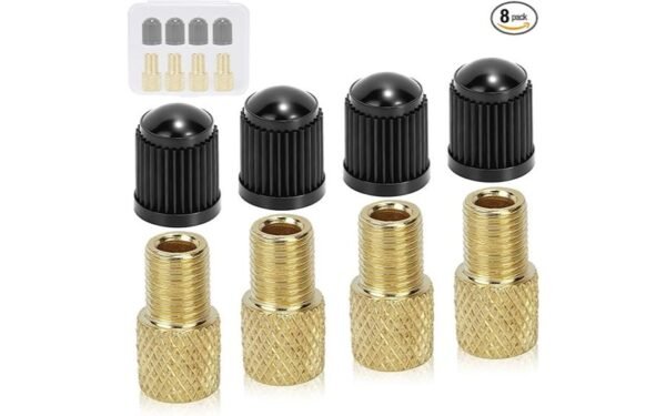 brass presta valve adapters