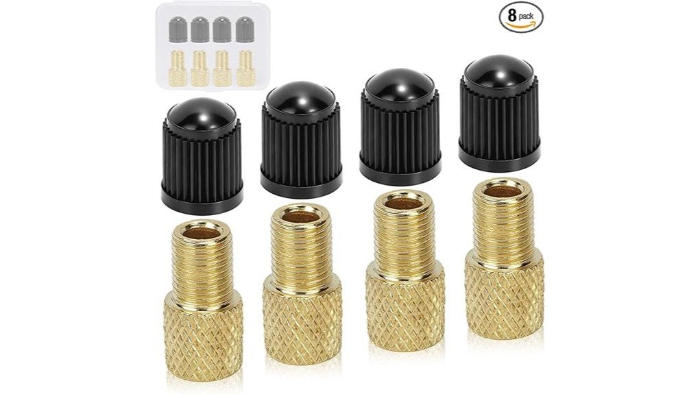 brass presta valve adapters
