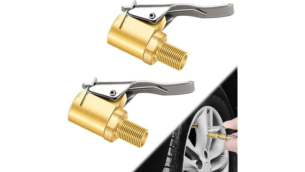 brass tire air chucks